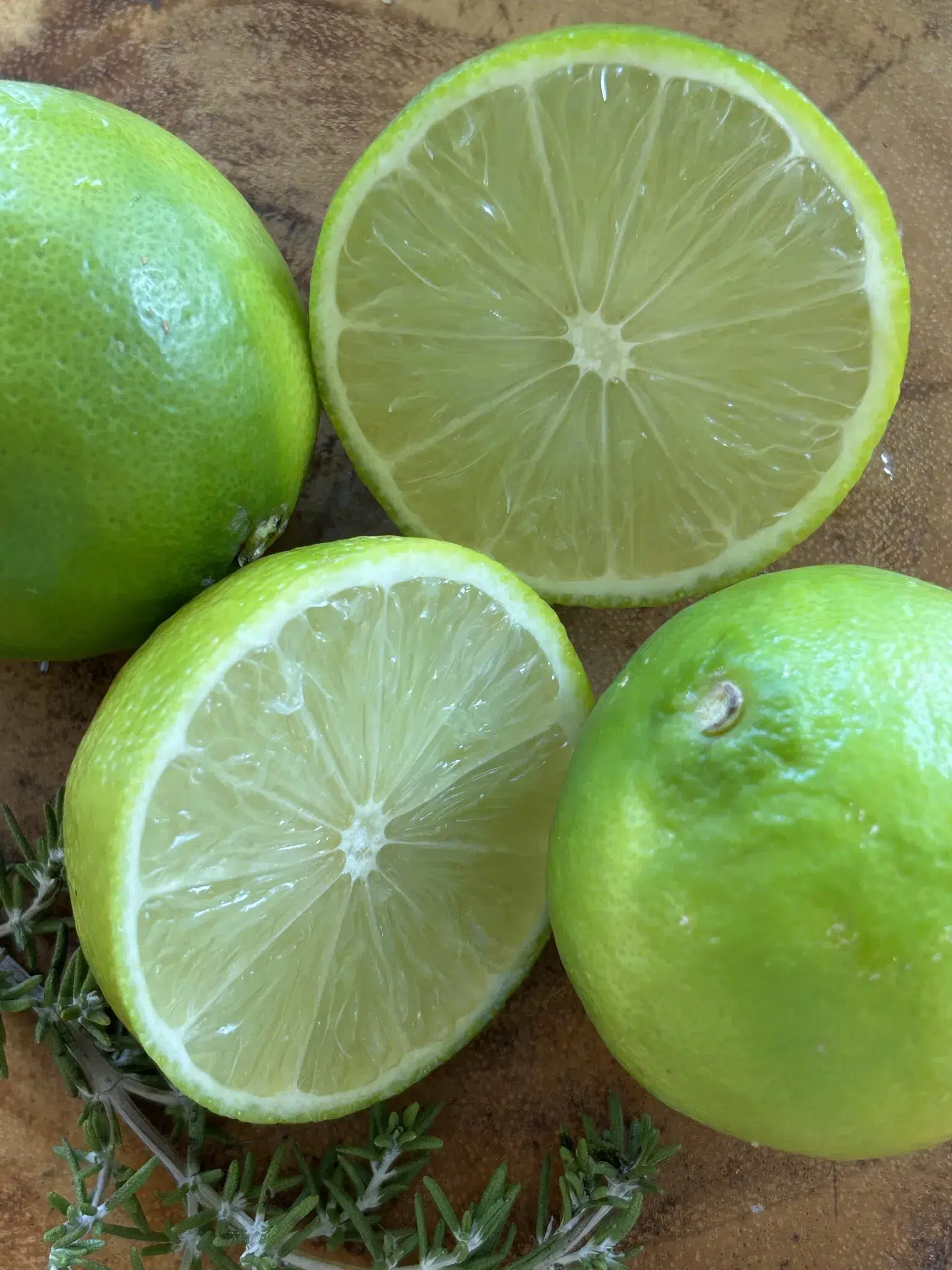Organic Limes from California Unwaxed